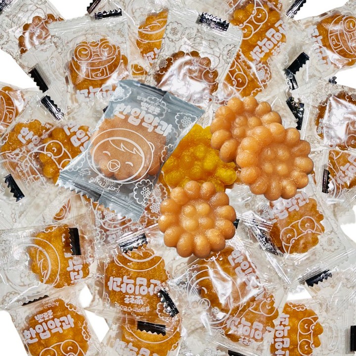 뽀로로 한입 약과 대용량 개별 포장 행사 간식, 7.5g, 108개