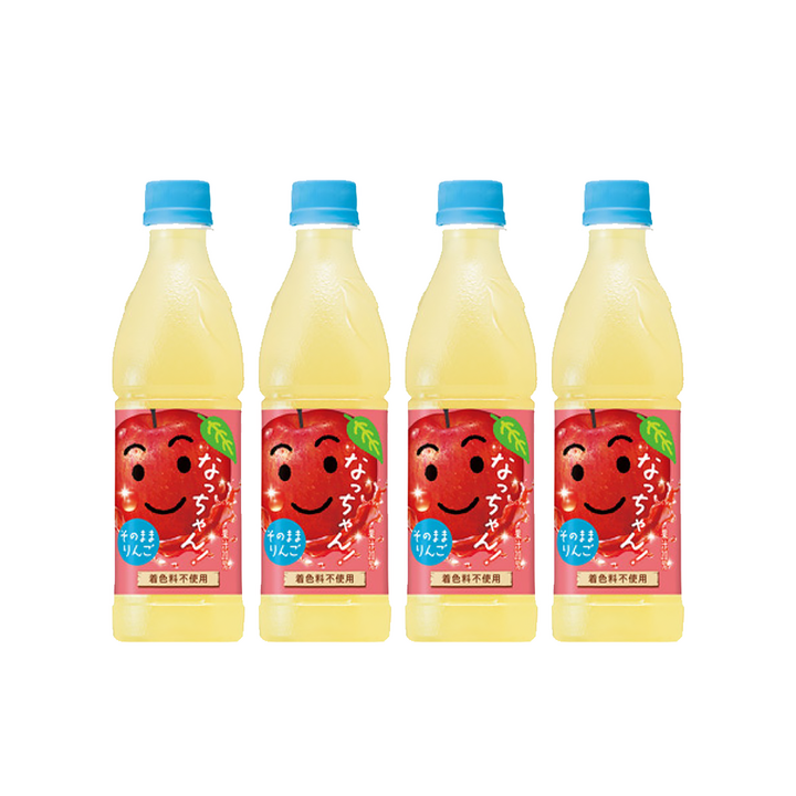 산토리 낫짱 사과 일본 과즙 주스 음료 [정식통관/국내배송], 4개, 425ml