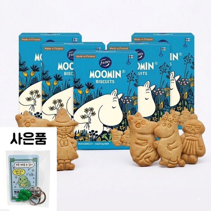 파제르 무민 비스킷, 5개, 175g