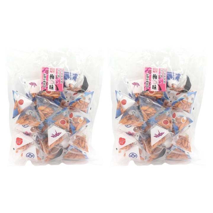 오하시진미도 카키노타네 매실 맛, 110g, 2개