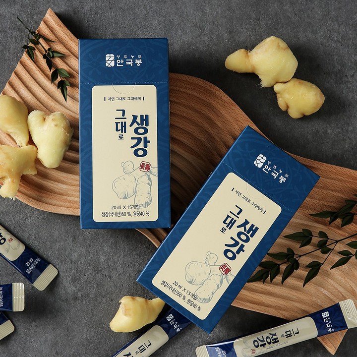 영주농부 안국봉 그대로생강, 20ml, 1개, 1개입