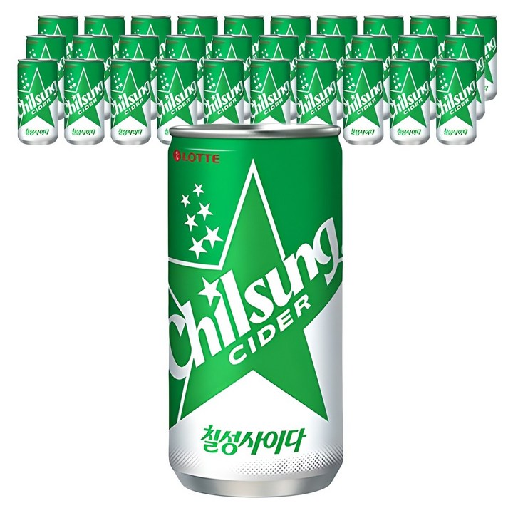 칠성사이다, 210ml, 60개