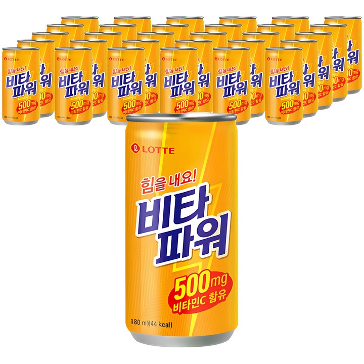 롯데칠성음료 비타 파워, 180ml, 90개