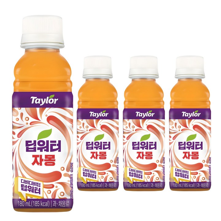 테일러 딥워터 자몽, 180ml, 4개