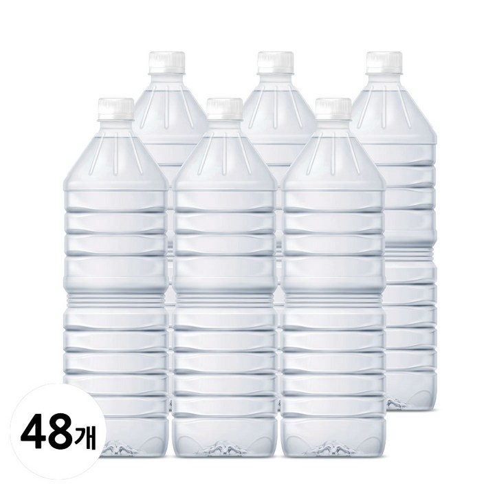 물하나 eco 생수 무라벨, 1L, 48개