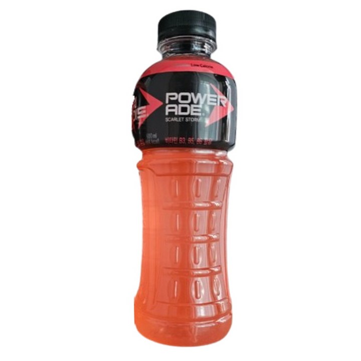 파워에이드 스칼렛 스톰, 600ml, 5개