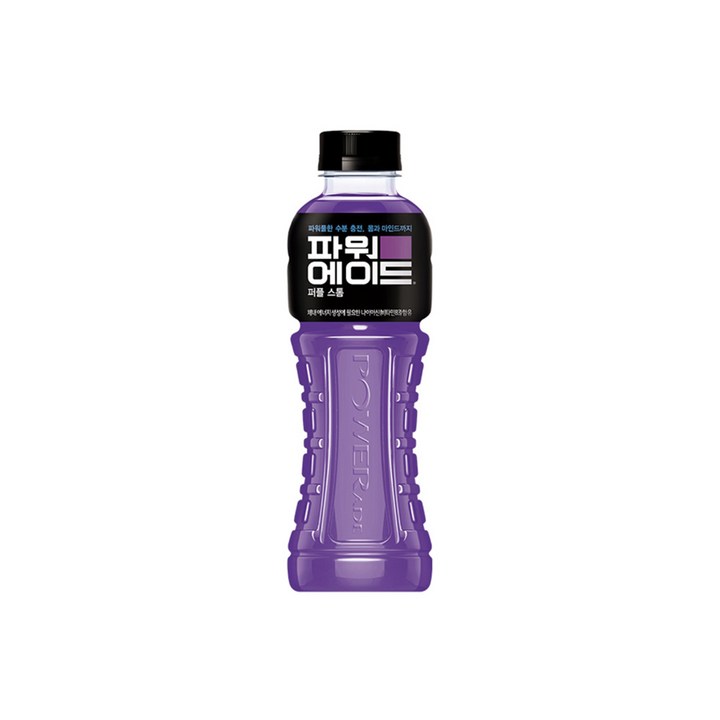 파워에이드 코카콜라 퍼플 스톰펫, 600ml, 5개