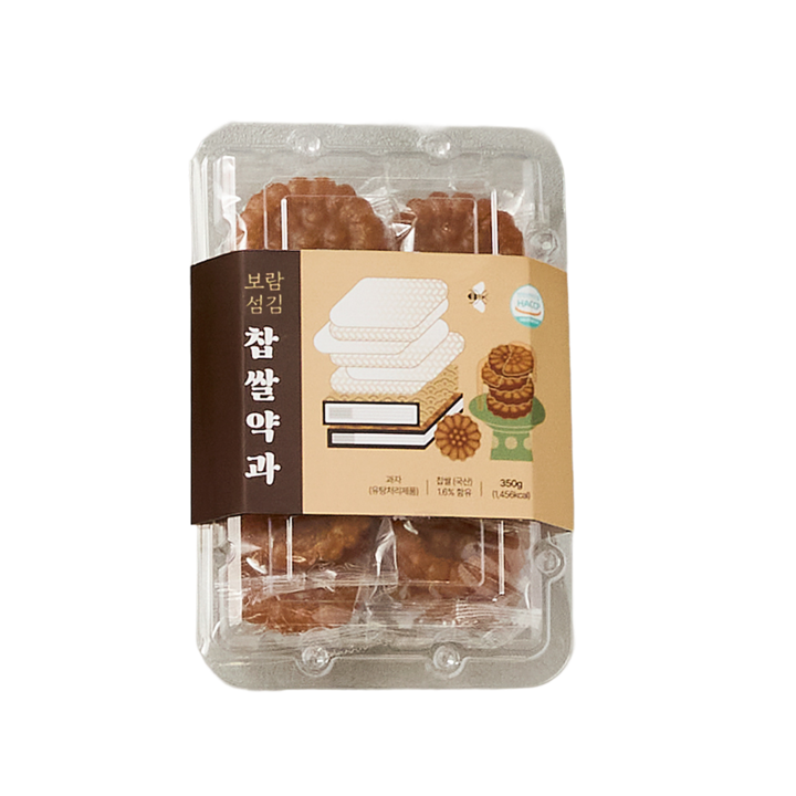 보람상조 보람섬김 명절 찹쌀약과 호정가, 1개, 350g