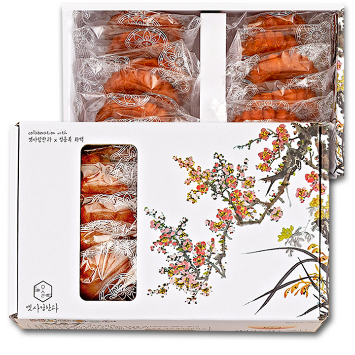 화백콜라보 담양 수제 우리밀 약과, 1박스, 420g