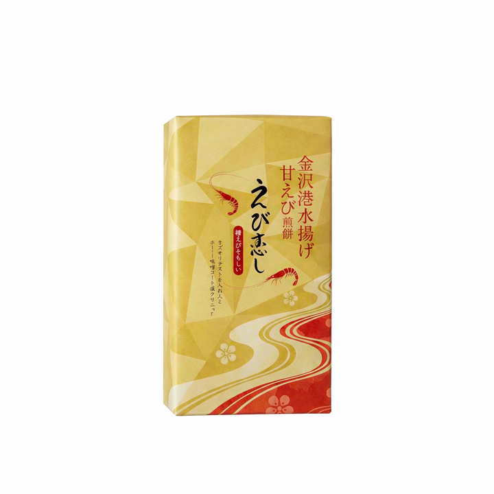 [추석선물]히노데야제과 에비코이시 새우 센베이 저염 쌀과자, 76g, 1개