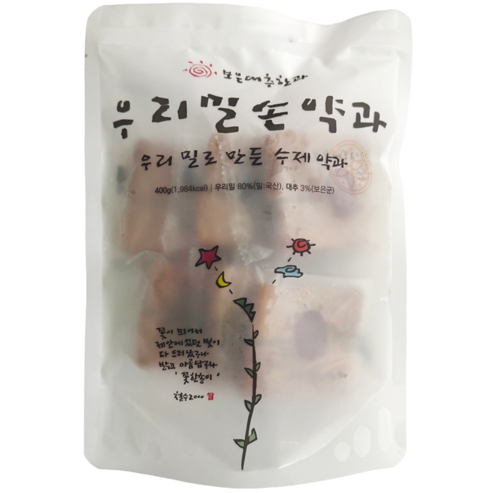 보은대추한과 우리밀 손약과, 1개, 400g