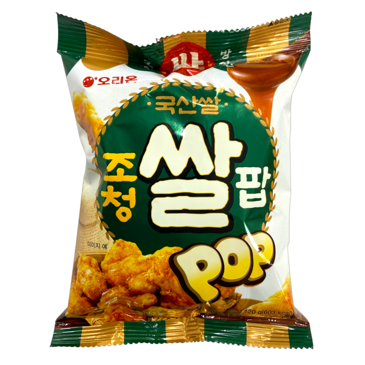 오리온 국산쌀 조청 쌀 팝 (POP), 1개, 120g