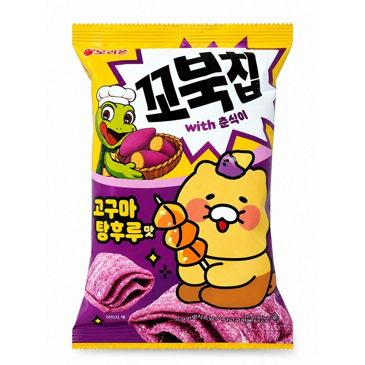 꼬북칩 고구마 탕후루맛 72g x 2개, 1개