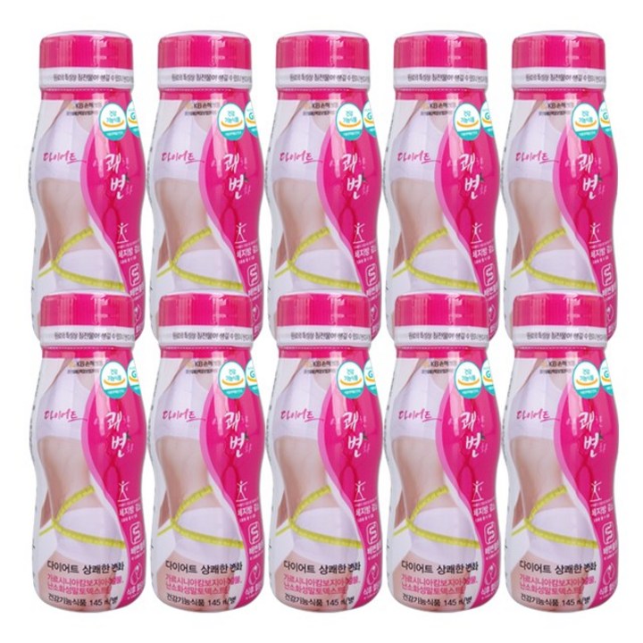다이어트 상쾌한변화, 145ml, 10개