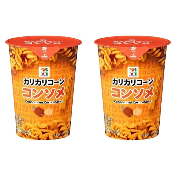 Seven Premium 바삭바삭콘 콘소메, 65g, 2개