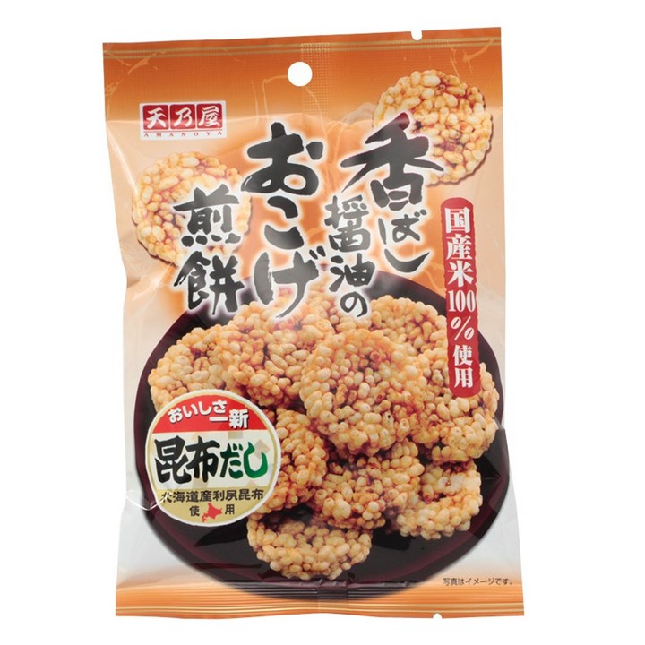 아마노야 고소한 간장 누룽지 전병, 단일, 40g, 1개