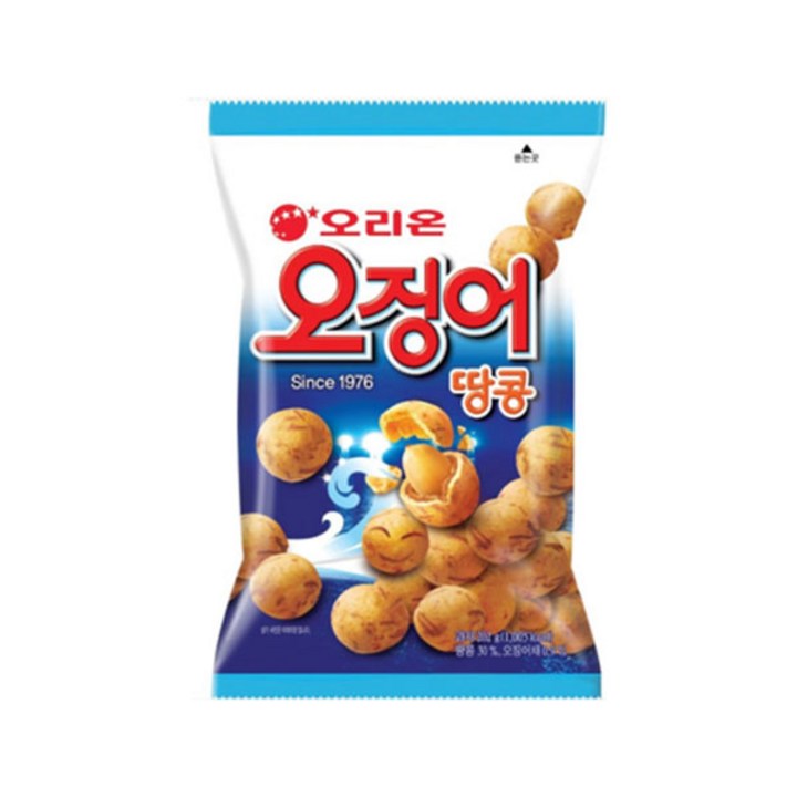 오징어땅콩, 202g, 10개