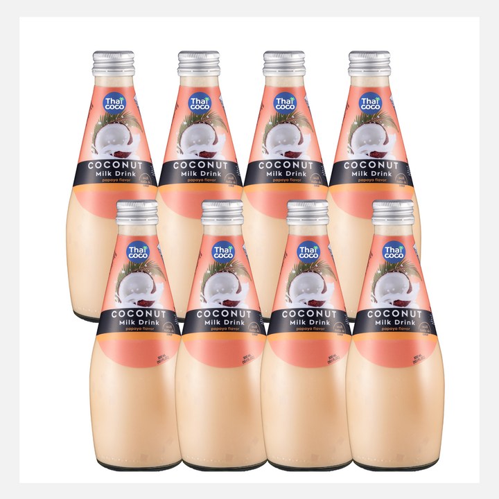 타이코코 코코넛밀크 위드 나타드코코 파파야향, 24개, 300ml