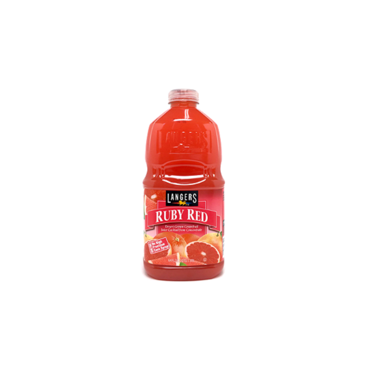 랭거스 루비레드 자몽 주스, 1.89L, 6개