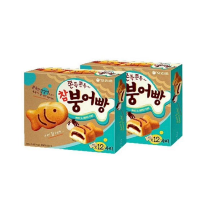 오리온 참붕어빵 12p, 348g, 2개