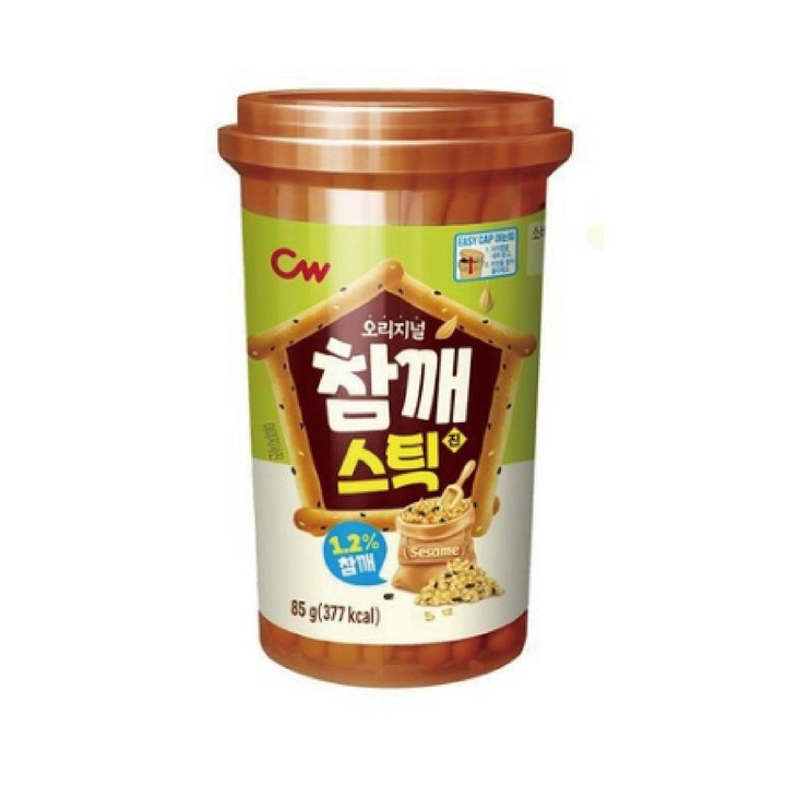 참깨스틱진 글자 랜덤발송, 85g, 3개