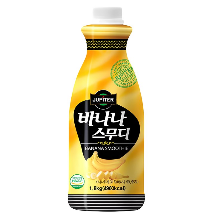 데이웰 바나나 스무디, 1.8kg, 1개