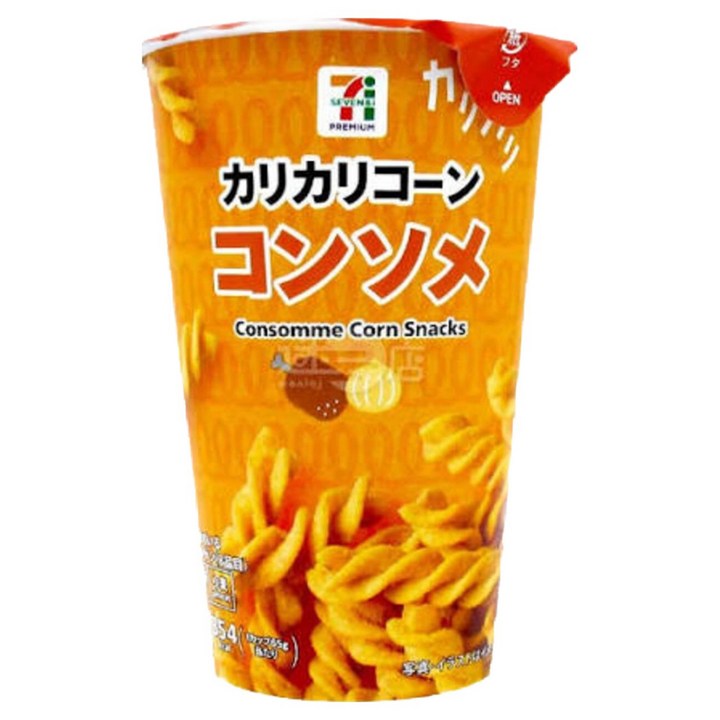Seven Premium 카리카리 콘 콘소메, 65g, 1개