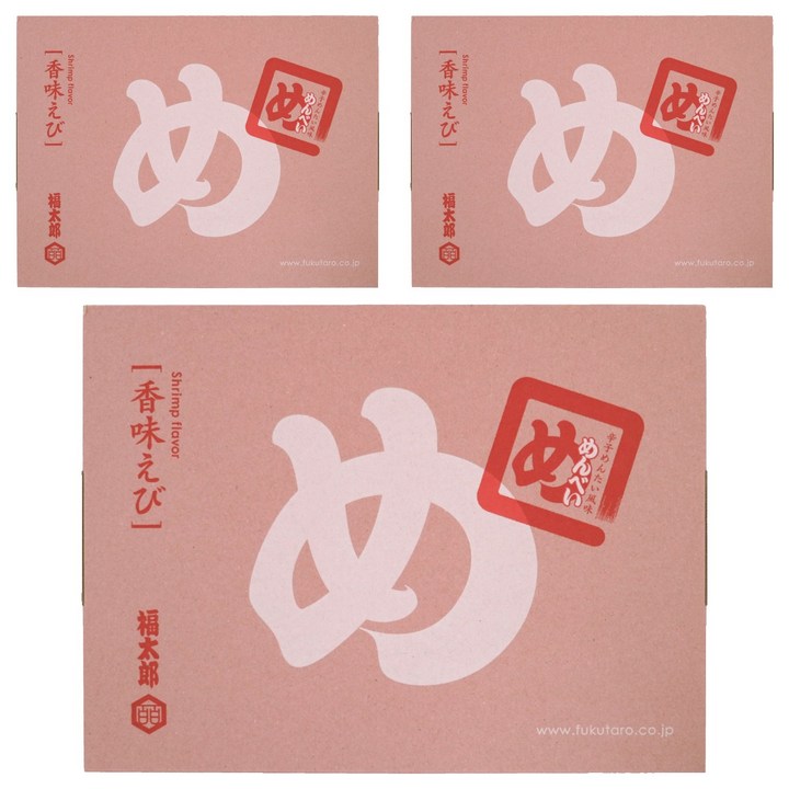 멘베이 향긋한 쉬림프 24개입, 256g, 3개
