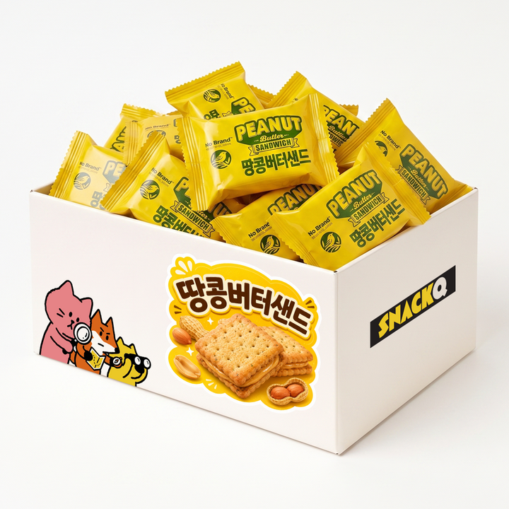 노브랜드 버터샌드 개별포장, 36개