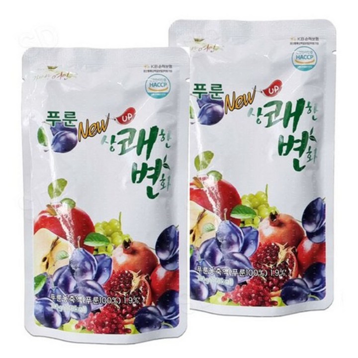 푸룬 NEW 상쾌한변화, 100ml, 2개