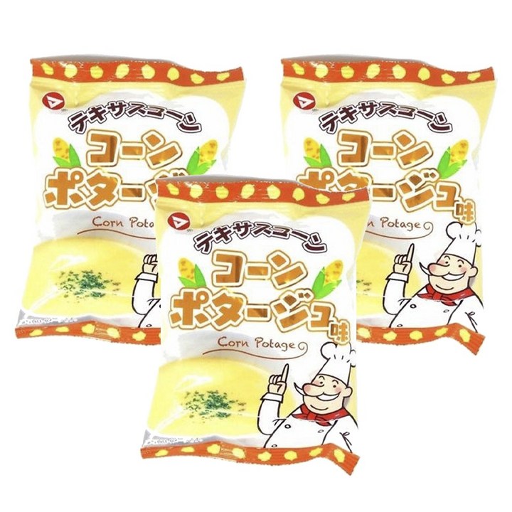 Matsuyama 텍사스 콘 콘포타주맛, 3개, 10g