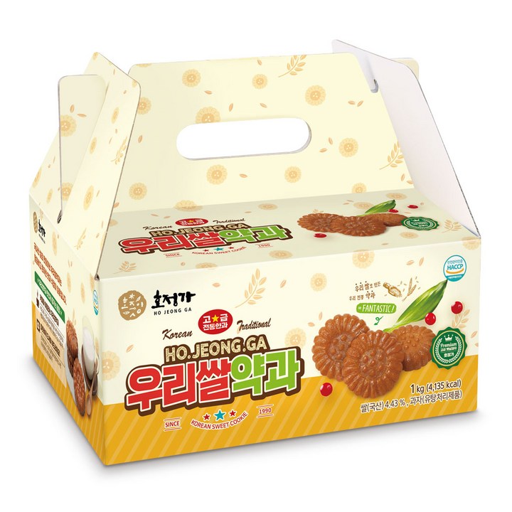 호정가 우리쌀약과 1KG, 1개