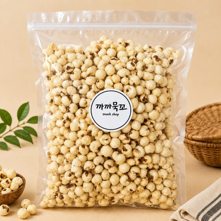 팝콘강냉이 대용량 아이 어른 간식, 1개, 200g