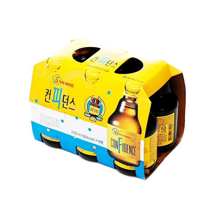 컨피던스 멀티비타민 음료, 230ml, 6개