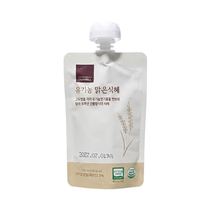 아람 수제 전통 유기농 맑은식혜 100ml, 1개