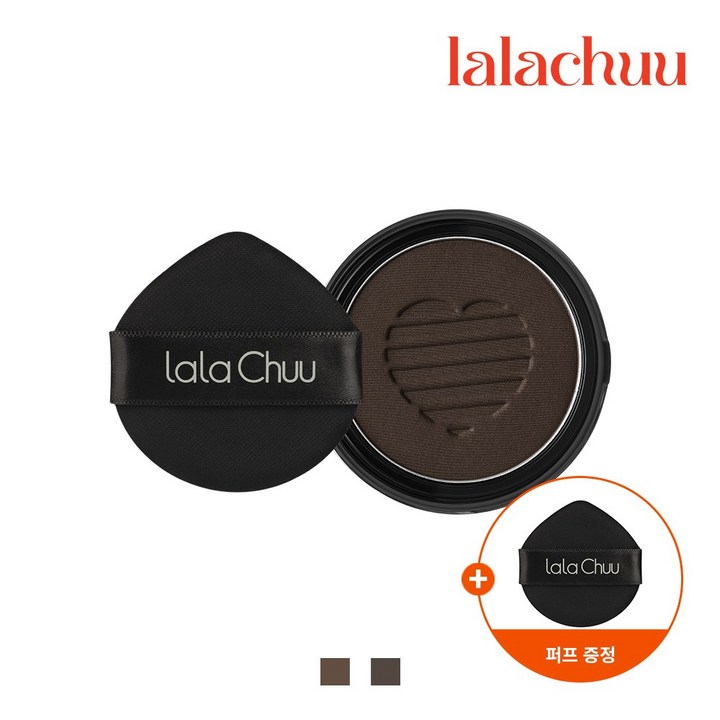 라라츄 헤어 쿠션 퍼펙트 리필 9g, 내츄럴블랙, 1개