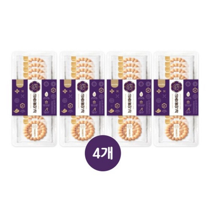 삼립 궁중 꿀약과 10p, 300g, 4개