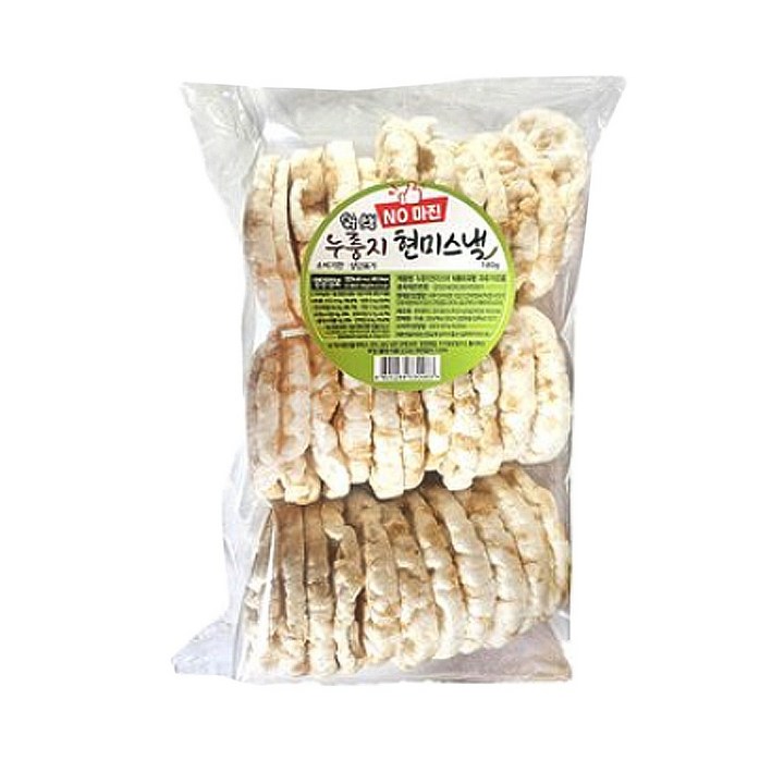 노마진 웰빙 누룽지 현미스낵, 1개, 180g