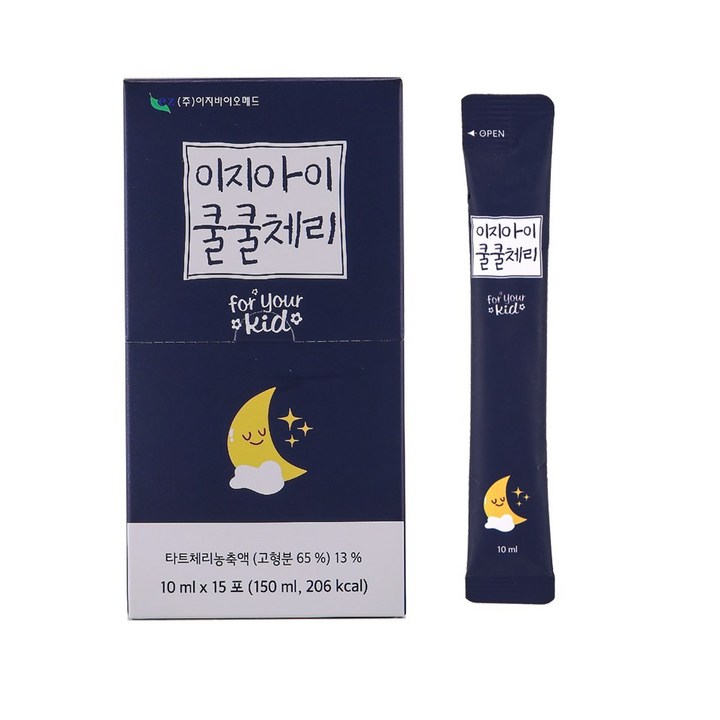 이지바이오메드 이지아이 쿨쿨체리 주스 10ml, 15개