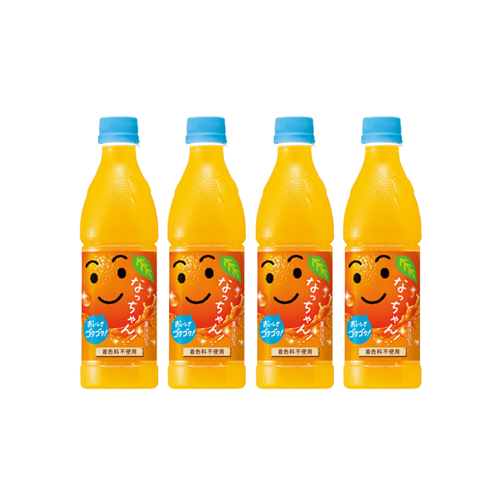 산토리 낫짱 오렌지 일본 오렌지 과즙 주스 [정식통관/국내배송], 4개, 425ml