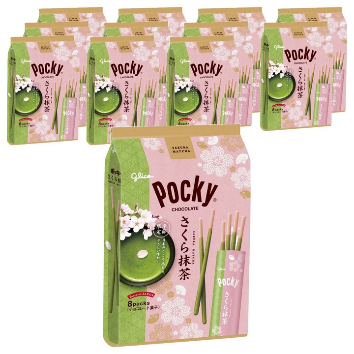 포키 사쿠라 말차 8개입, 12개, 101.6g