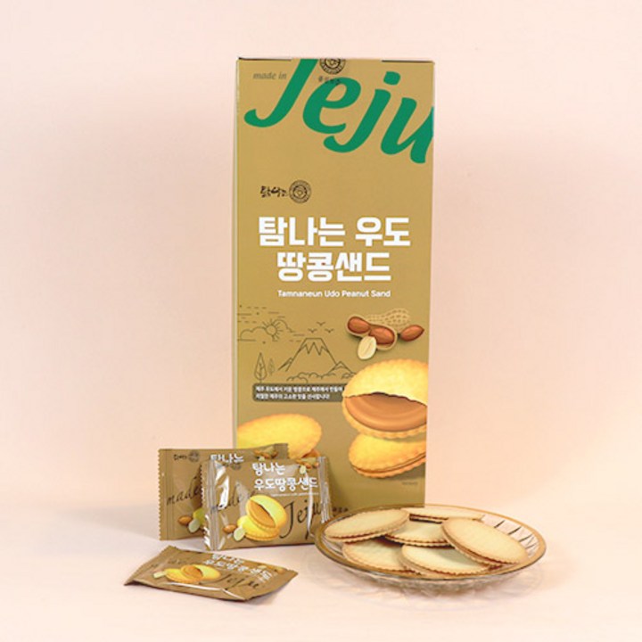 탐나는초콜릿 탐나는 우도 땅콩샌드, 1개, 224g