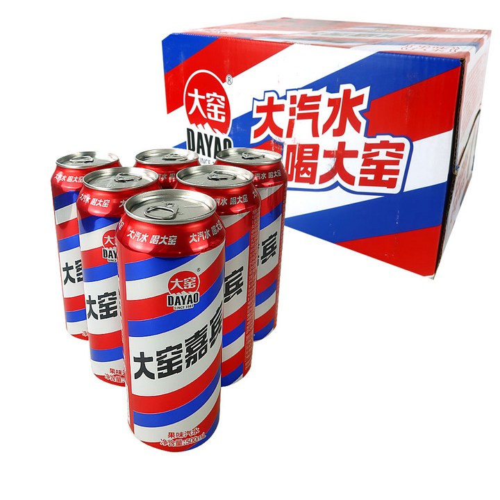 (배터짐) 추억사이다 따요우자빈 탄산음료 오리지널맛 중국음료, 20개, 500ml