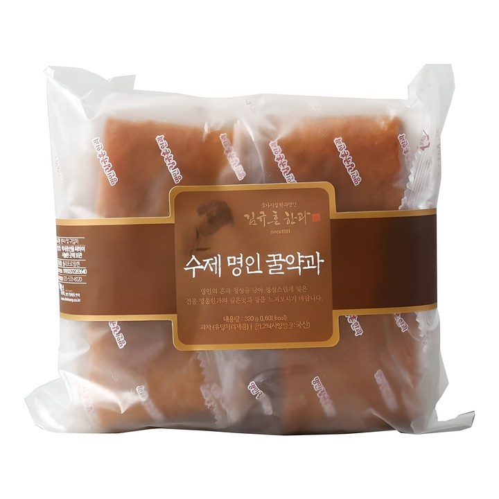 김규흔한과 수제 명인 꿀약과, 1개
