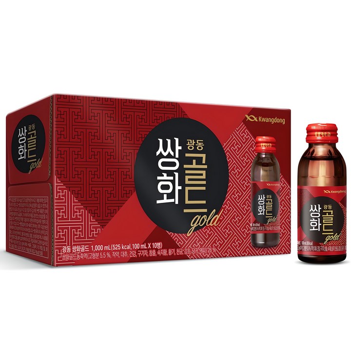광동제약 쌍화골드, 100ml, 10개