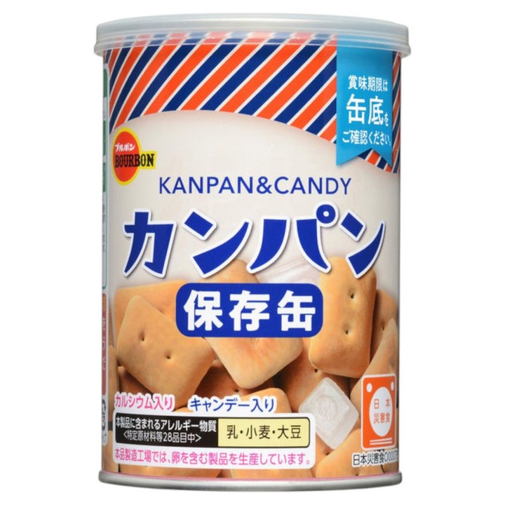 부르본 건빵 보존캔, 100g, 1개
