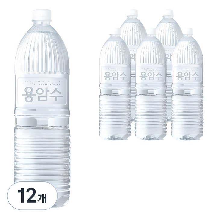 오리온제주용암수 무라벨, 2L, 12개