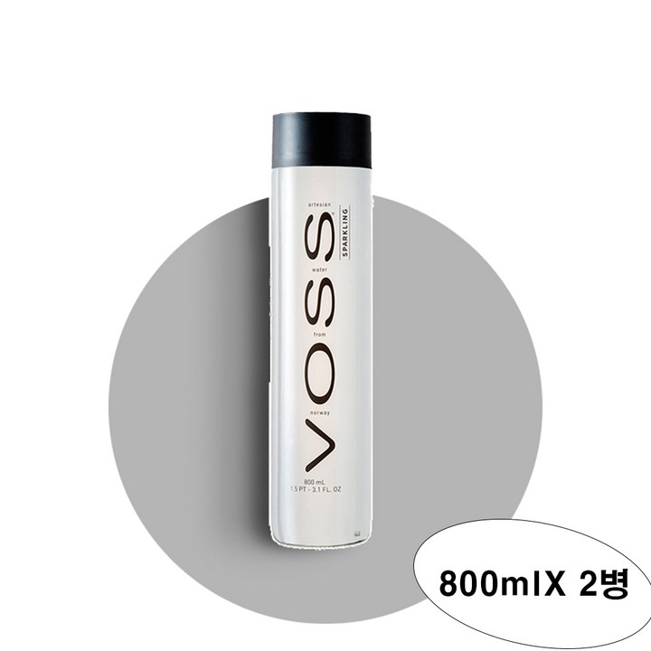 보스 스파클링 워터, 800ml, 2개