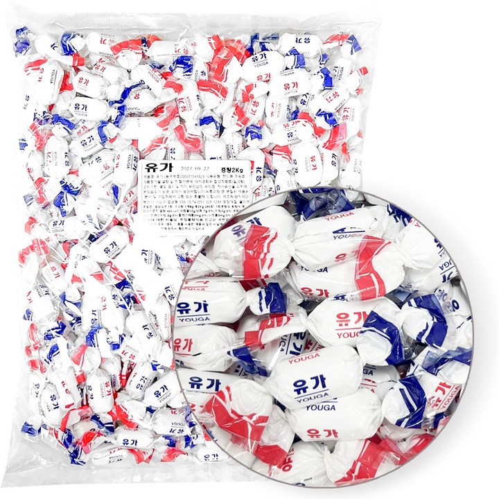 우리가스토리 유가맛 캔디, 2kg, 1개