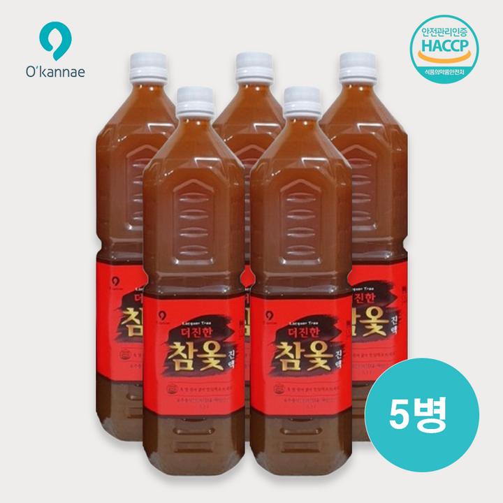 옻가네 더진한참옻진액 신상품 출시특가판매!!, 5개, 1.5L